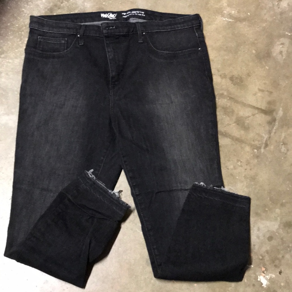 Mossimo black jeans.  Sz. 18.  34” waist.
